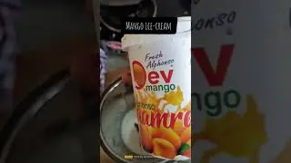 2mins summer Chill Mango Milkshake/tasty mangoshake/Easy shake #summerdrink #trending #mangoshake