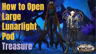 Open Large Lunarlight Pod WoW #shorts