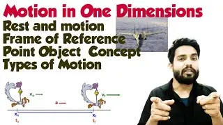 Class 9th Motion in one dimensions  1.1  Introduction/Rest and Motion