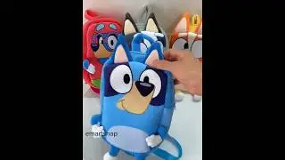 Get 'Back to School' with our Bluey Bingo Plush Bag!  #toys #backpack #dolls #toy