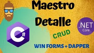 Cómo crear un Maestro Detalle en .Net con C# | Aprende C# desde Cero