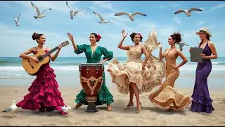 Beautiful Flamenco Fusion – Spanish Guitar, Violin & Accordion in a Soul-Touching Melody
