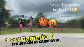 1v1 vs my brother | who&rsquo;s the better brother?👀