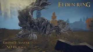 ELDEN RING -- Erdtree Avatar -- Weeping Peninsula (No Damage)