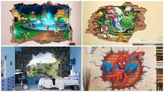 3d #Wall Stickers For Kids Room | Wall Decor | #Kids Room Decor