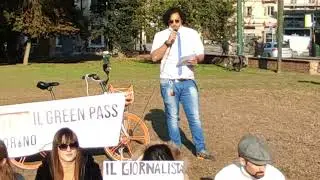 Evento SCGP - Torino sulle fake news.  Giadina, Anto, Gisi, Sam, E. Perrucchietti e Prof. U. Mattei.