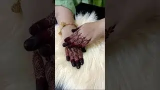 Easy finger mehndi design tutorials #youtubeshorts #reels #viral #shortvideo