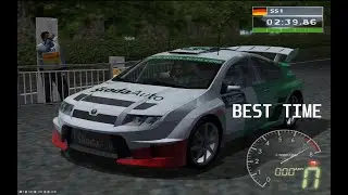 WRC 4 | PS2 | SS - 1 Bosenberg | Extreme | Best time ever