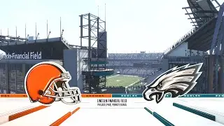 Madden NFL 26 - Cleveland Browns (2-3) Vs Philadelphia Eagles (3-1) PS5 Simulation Week 6