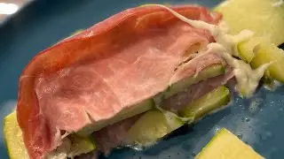Gratin de courgettes, mozzarella et jambon au Cake Factory de Tefal