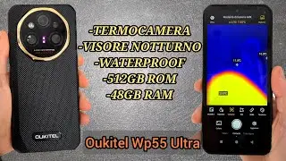 Smartphone con Termocamera e Visore notturno 🔥 OUKITEL WP55 ULTRA | Rugged smartphone 💪