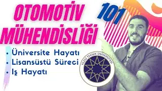 Otomotiv Mühendisliği Ne İş Yapar? , Üniversite, Yükseklisans ve İş Hayatı  | Konuk: Caner Karaca
