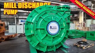 Mill Discharge Pump | Heavy-duty Underflow Pump | Hydrocyclone | Flotation Circuit | Long Wear Life