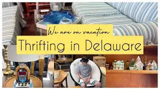 DELAWARE SHOPPING & THRIFTING while on vacation