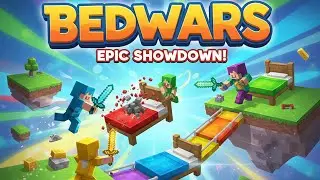 Today I played bedwars someone else broke my bed
