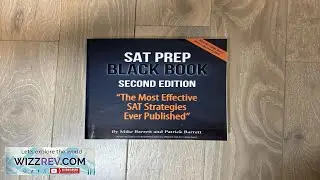 SAT PREP BLACK BOOK Barely Used Second Edition M. Barrett P.