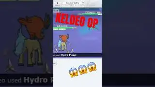KELDEO SWEEP - POKEMON SHOWDOWN