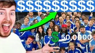 2,000 People Fight For $ 5,000,000 Dollars | watch Mr Beast Games