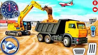 New Large City Road Construction Gameplay 🚧 - Android Gameplay