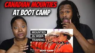 What Canadian Mounties Go Through At Boot Camp | The Demouchets REACT