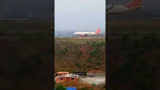Air India at Tribhuwan International Airport, Kathmandu Nepal.