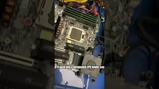How to replace CPU