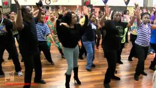 Everybody Put Your Hands In The Air @ Baltimore Throwdown Line Dance 12/08/12