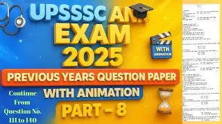 UPSSSC ANM Exam 2025 | Top MCQs | Previous Year Questions | Nursing Exam Preparation