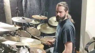Extreme metal drumming hand techniques