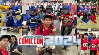 Rolling Out for SGCC 2024! (feat. Tonezone)  |  Singapore Comic Con Weekend 2024 PART 2