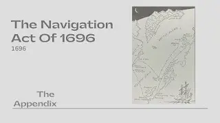 The Navigation Act of 1696