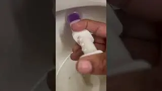 Using Toilet cleaning Gel for the first time👍. #cleaningmotivation #cleaningservice #viralshorts