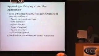 Approving Land Use Projects