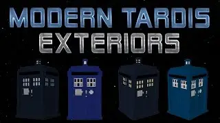 Modern Series Police Box Exteriors - [Model Showcase] - #DWCM #iMine4WHO