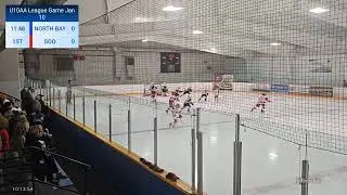 League Game Soo Jr Greyhounds at North Bay - Game 1
