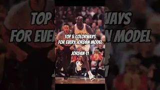 Top 5 BEST colorways of every Jordan model: Jordan 11 #sneakers #sneakerhead #airjordan #shorts