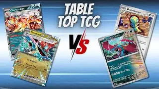 Dragapult / Charizard EX vs. Roaring Moon | Pokemon TCG Table Top Gameplay