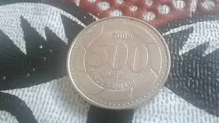 Coin Lebanese cedar 500 livres 2009 Liban Coin Midlle east