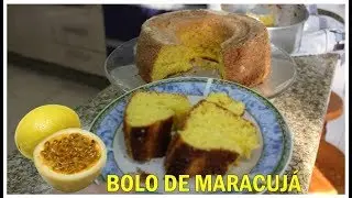 BOLO DE MARACUJÁ MUITO FÁCIL VÓ LURDES