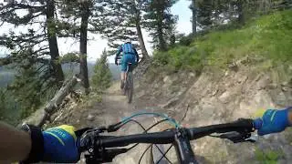 Mountain biking - Mountain to Meadow Trail -   Big Sky MT.