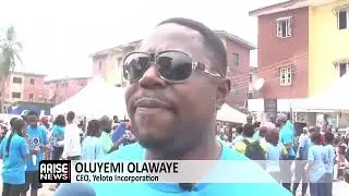 Arise News was live at the Yeloto Community Event at Amuwo Odofin Lagos Nigeria December 2025. 