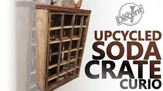 DIY VINTAGE SODA CRATE CABINET - a Decent project