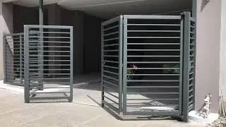 Automated Bi-folding Gate with KEY Automation RAY motor