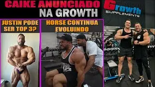 Caike de Oliveira e Diogo Montenegro juntos na Growth + Horse acelerando + Justin