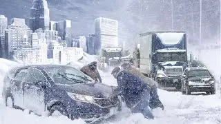 Record Snowfall paralyzed Europe! (Jan. 21, 2022) Snow storm in Turkey and Poland