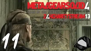To Control Senses - Part 11 [Hard] -❗Metal Gear Solid 4: Guns of the Patriots |⭐24h Charity Stre