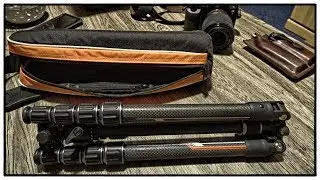 K&F Concept TC2335 - einfaches & leichtes Carbon Reisestativ | Lightweight Carbon Travel Tripod