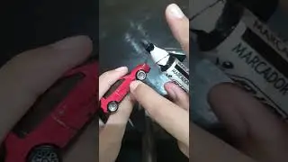 Como remover decalques de Hot Wheels usando marcador de quadro branco Bic Marking