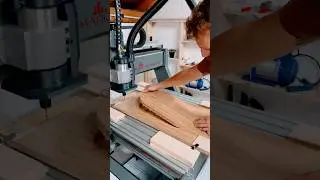 Taglio il Bamb&ugrave; da 20mm #cnc #project