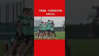Team cohesion⚽️ #sports #coaching #soccer #football #drill #exercise #training #coach #psychology